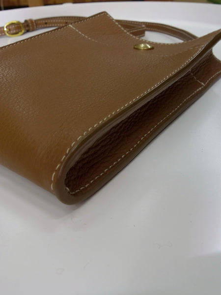 【S.MANO】SHOULDER POUCH | BLACK | CAMEL