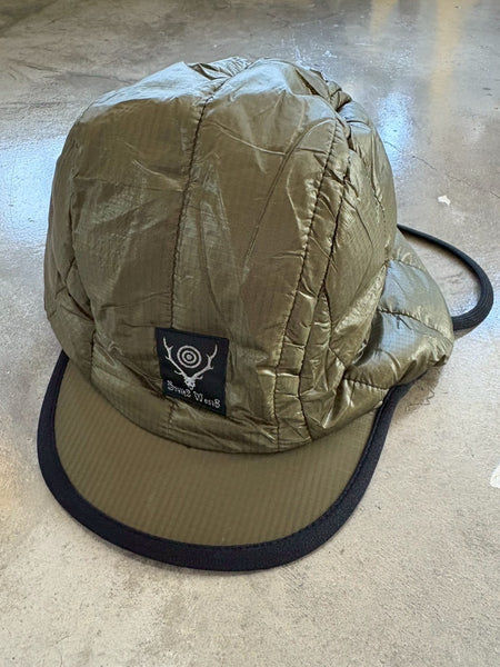 【South2 West8】Quilted Cap - Nylon Ripstop