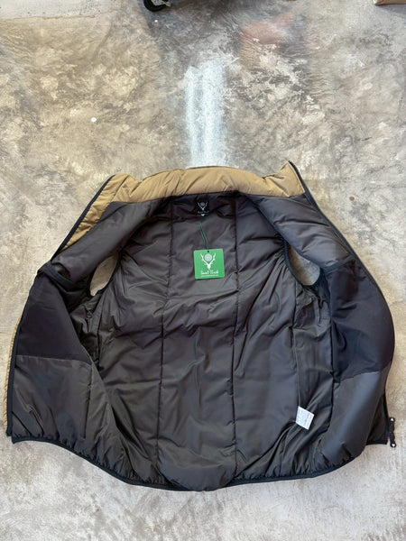 【South2 West8】Insulator Vest - Poly Peach Skin | BLACK / NAVY / BROWN