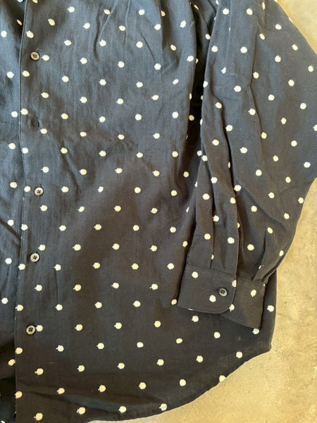 【AIE】Painter Shirt - Polka Dot Emb.