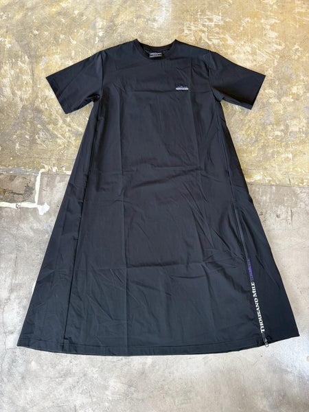 【THOUSAND MILE】T-SHIRT ONE PIECE | BLACK |