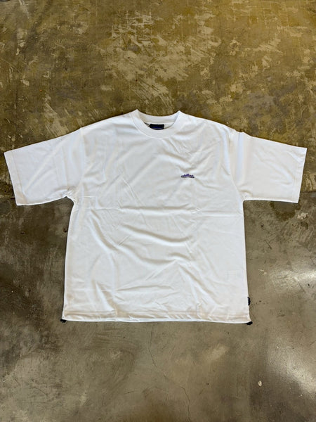 【THOUSAND MILE】DRAWCOAD T-SHIRT | WHITE