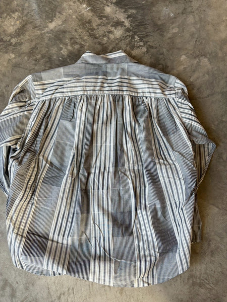 【AIE】Painter Shirt - Cotton Dobby Stripe