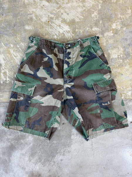 [JUMPIN' JAP FLASH] REMAKE CAMO SHORT PANTS
