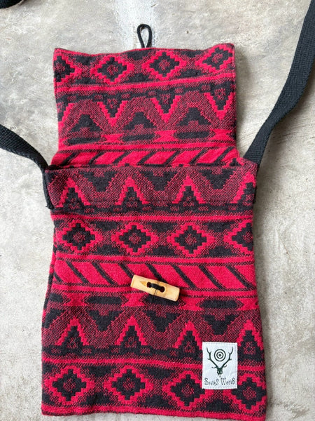 【South2 West8】String Bag - Cotton Dobby / Native