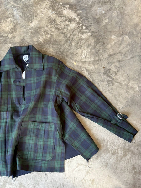 【AIE】Lounge Shirt - Ct Plaid Double Twill