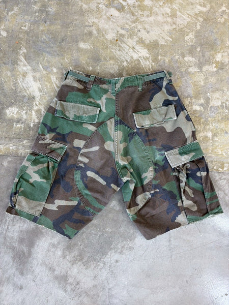 [JUMPIN' JAP FLASH] REMAKE CAMO SHORT PANTS