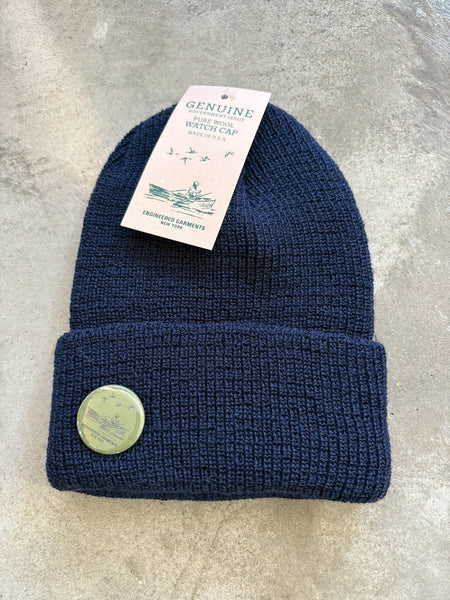 【ENGINEERED GARMENTS】Wool Watch Cap | RED / NAVY / BLACK / BROWN / GRAY