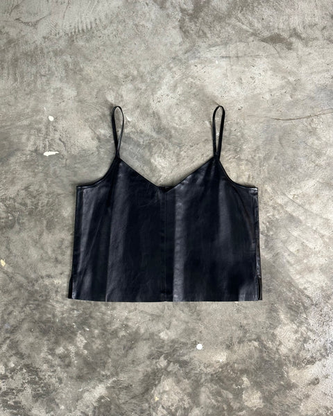 IENA LA BOUCLE LEATHER BUSTIER