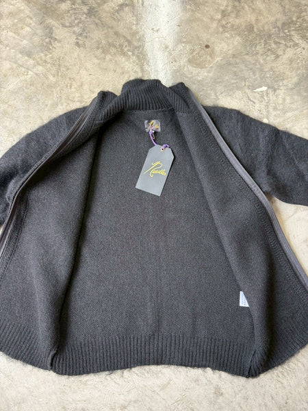【Needles】Zipped Mohair Cardigan - Solid