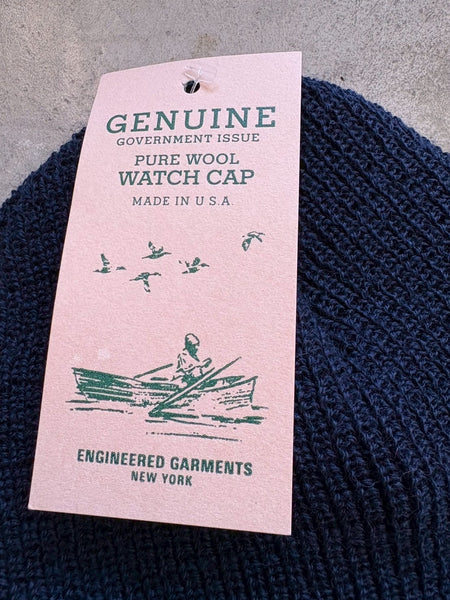 【ENGINEERED GARMENTS】Wool Watch Cap | RED / NAVY / BLACK / BROWN / GRAY