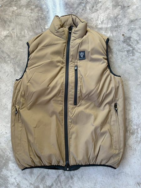 【South2 West8】Insulator Vest - Poly Peach Skin | BLACK / NAVY / BROWN