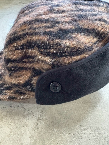 【ENGINEERED GARMENTS】Hunter's Cap - Acrylic Poly Bark Jq.