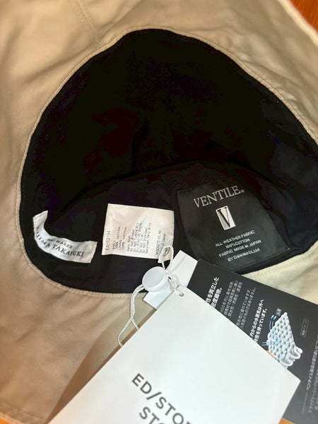 【KIJIMA TAKAYUKI】BUKET HAT BY VENTILE | BEIGE