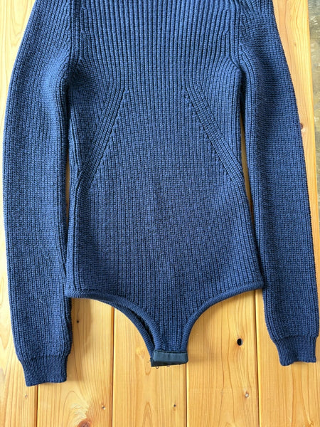 【N°21】KNIT BODY SUIRT | NAVY