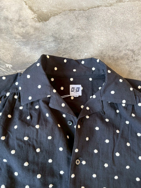 【AIE】Painter Shirt - Polka Dot Emb.