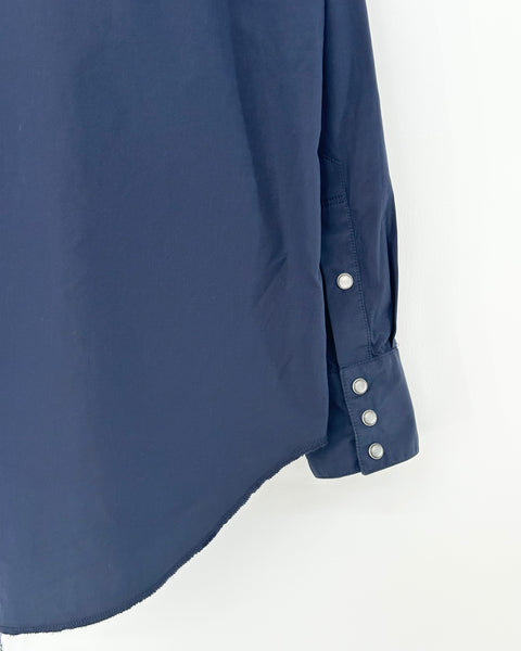 AIE BROADCLOTH SW SHIRT NAVY