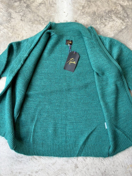 【Needles】Zipped Mohair Cardigan - Solid