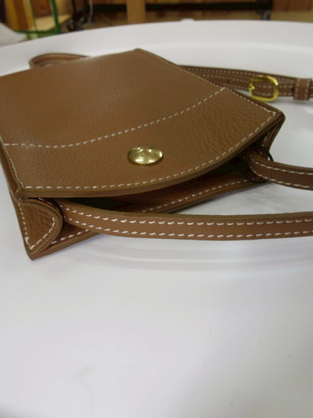 【S.MANO】SHOULDER POUCH | BLACK | CAMEL
