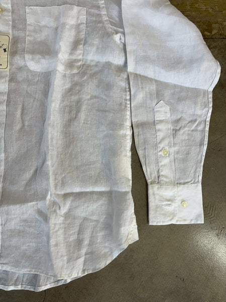 【GAMBERT】LINEN BD SHIRT |  WHITE |