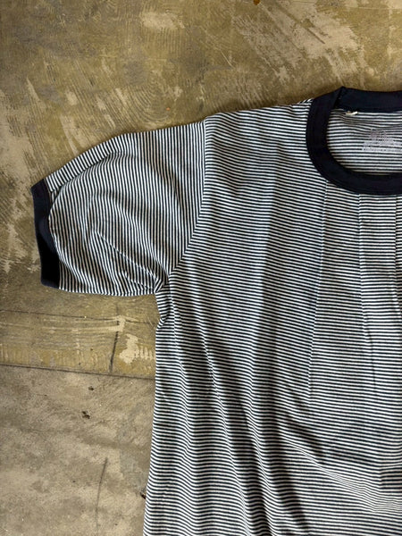 【Vincent et Mireille】BORDER TEE |  BLACK