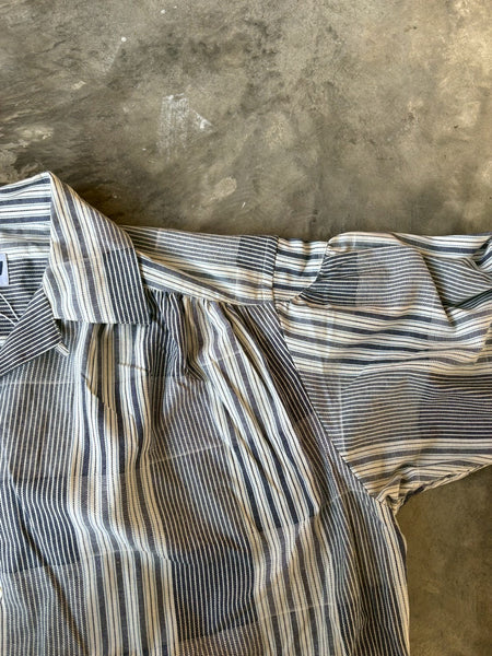 【AIE】Painter Shirt - Cotton Dobby Stripe