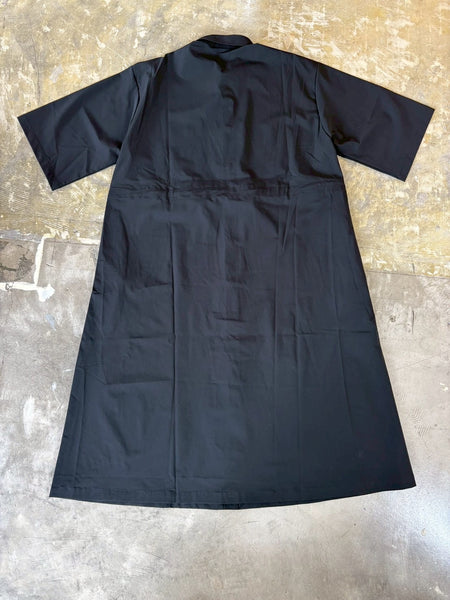 【THOUSAND MILE】SHIRT ONE PIECE | BLACK |