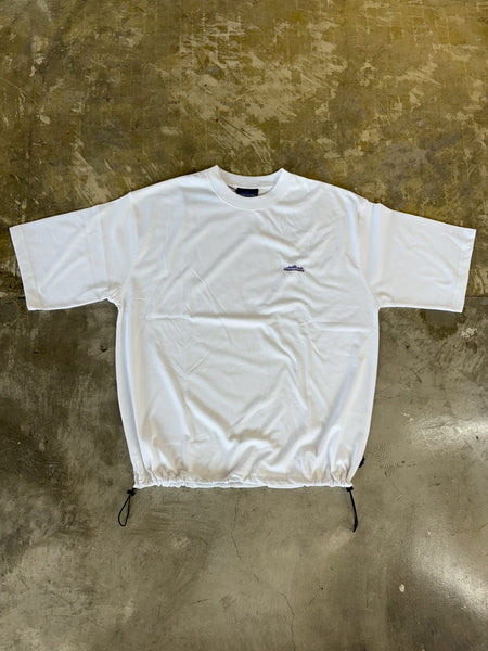【THOUSAND MILE】DRAWCOAD T-SHIRT | WHITE