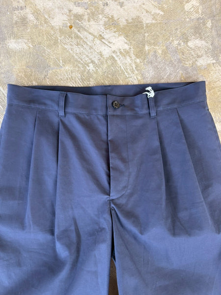[Traditional Weatherwear] RUBBER SHORT PANTS | NAVY