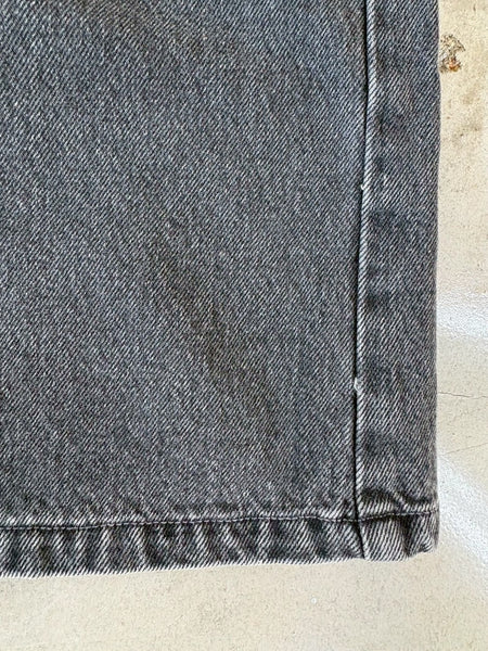 [TRISECT2] DENIM SHORT PANTS | BLACK