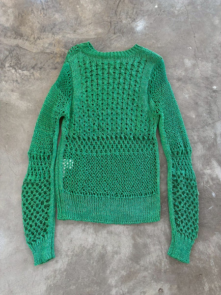 【CURRENTAGE】MESH KNIT