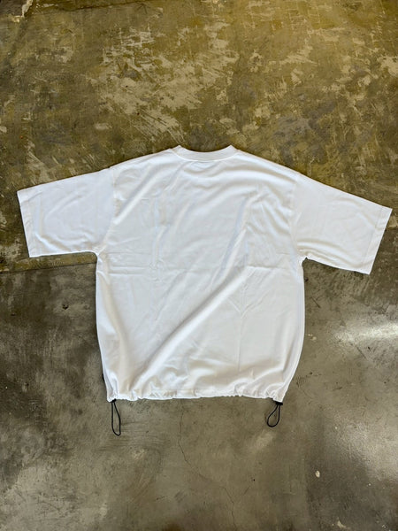 【THOUSAND MILE】DRAWCOAD T-SHIRT | WHITE