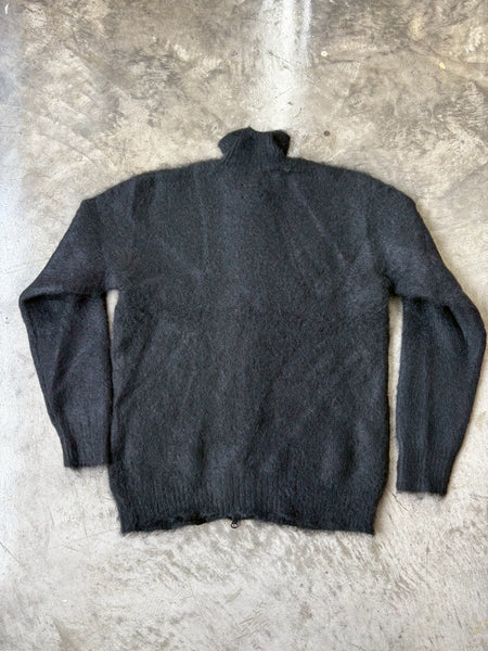【Needles】Zipped Mohair Cardigan - Solid