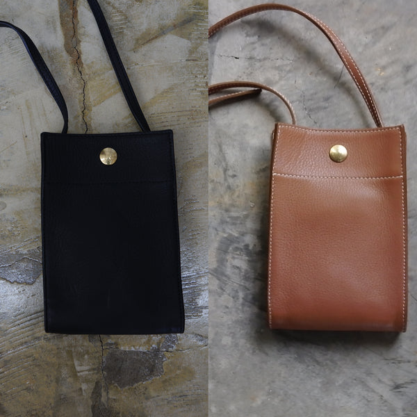 【S.MANO】SHOULDER POUCH | BLACK | BEIGE