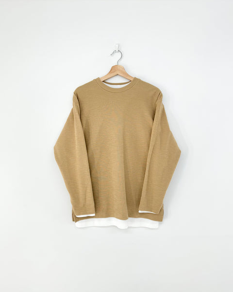 JOURNAL STANDARD 2in1 WAFFLE L/S TEE