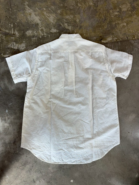 【SERO】SHORT SLEEVE OPEN COLLARED SHIRT | WHITE