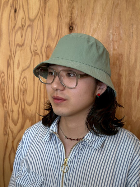 【LITE YEAR】BUCKET HAT | GREEN | BEIGE