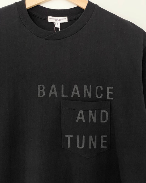 ENGINEERED GARMENTS GRAFFITI BACK PRINT TEE