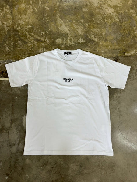 【BEAMS HEART】BRAND TEE | RED / BLACK