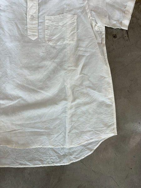 【SERO】SHORT SLEEVE OPEN COLLARED SHIRT | WHITE