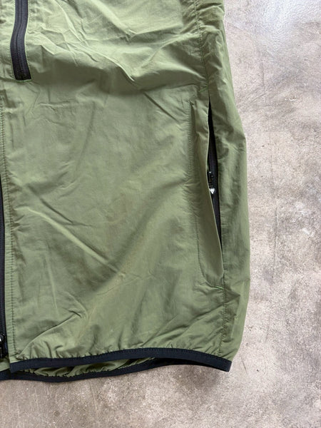 【South2 West8】Packable Vest - Nylon Typewriter | OLIVE