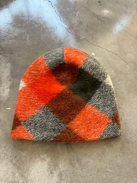 【ENGINEERED GARMENTS】Beanie - Poly Wool Diamond Knit