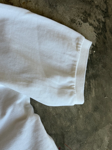 【Scye】NO-COLLAR POLO SHIRT | WHITE | GREEN | BLACK