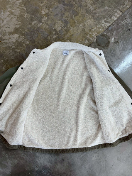 [SAVE KHAKI UNITED] CORDUROY BOA BLOUSON | BEIGE
