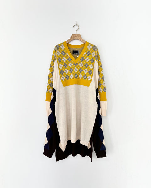 BEAMS×ACE CRAZY KNIT ONE-PIECE