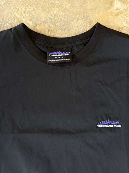【THOUSAND MILE】T-SHIRT ONE PIECE | BLACK |