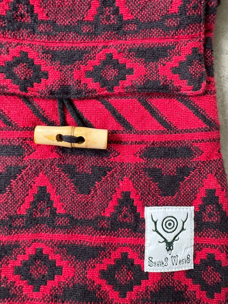 【South2 West8】String Bag - Cotton Dobby / Native