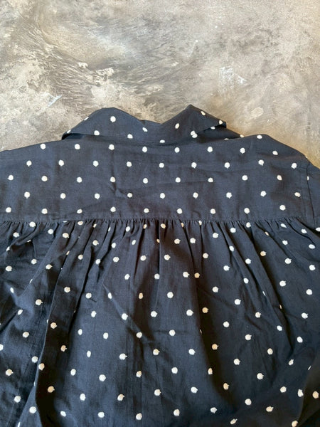 【AIE】Painter Shirt - Polka Dot Emb.