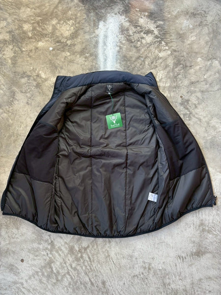 【South2 West8】Insulator Vest - Poly Peach Skin | BLACK / NAVY / BROWN