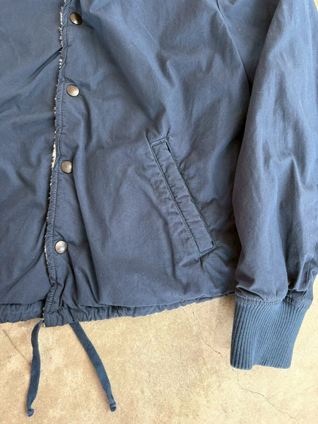 【SAVE KHAKI UNITED】REVERSIBLE BOA BLOUSON | NAVY